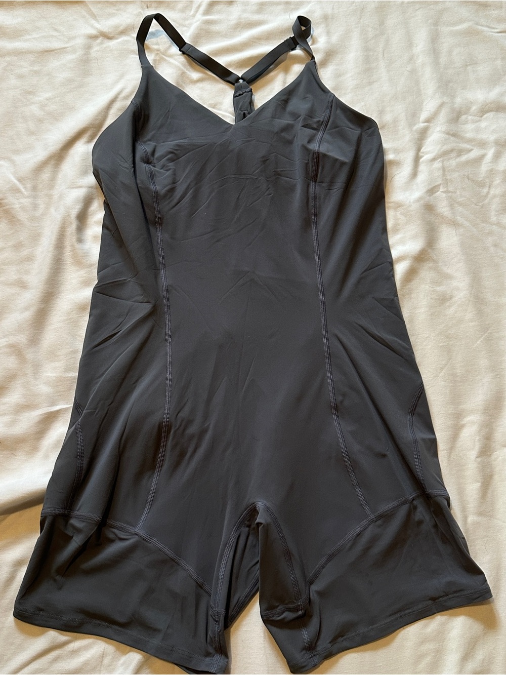 lululemon athletica Black Lab Strappy Athletic Romper